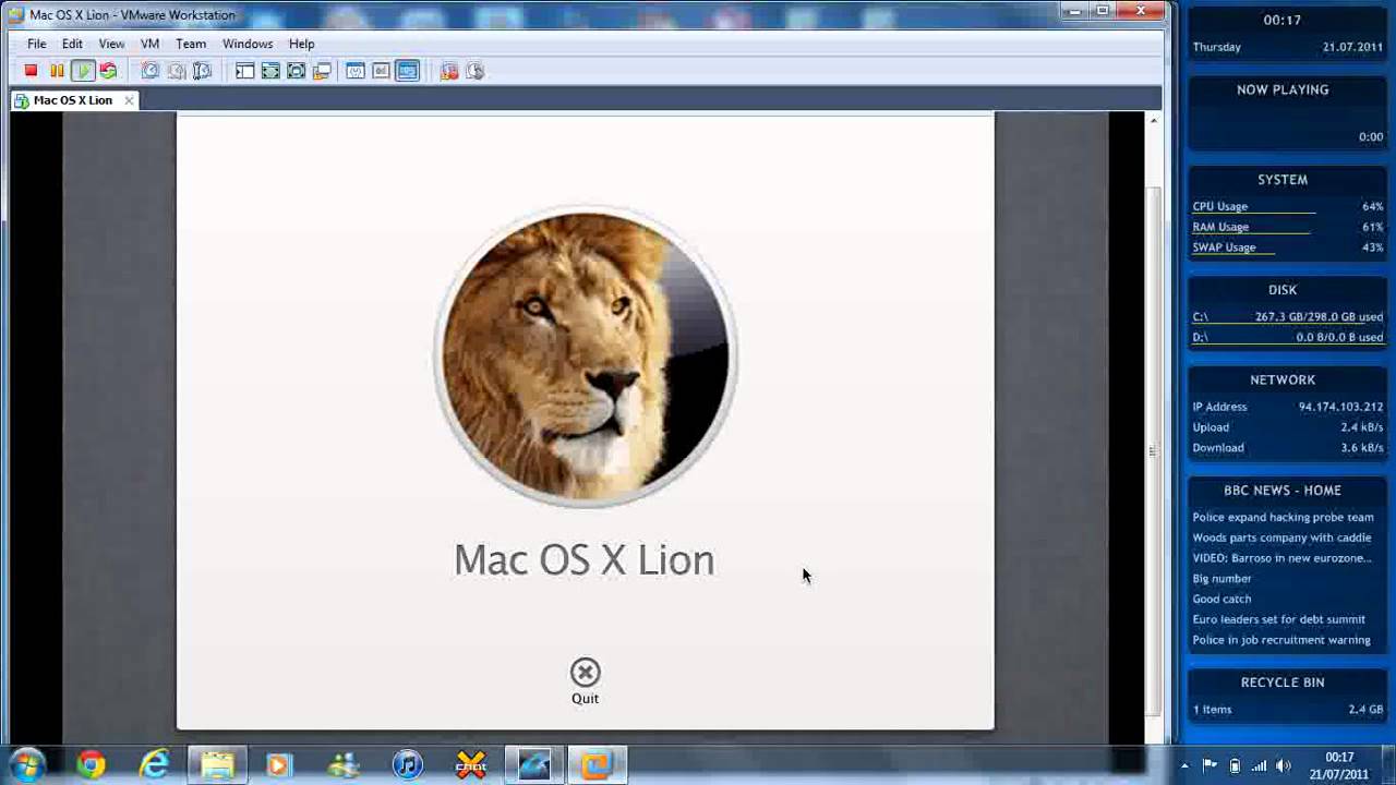 Download iso mac os x lion virtualbox 10.8