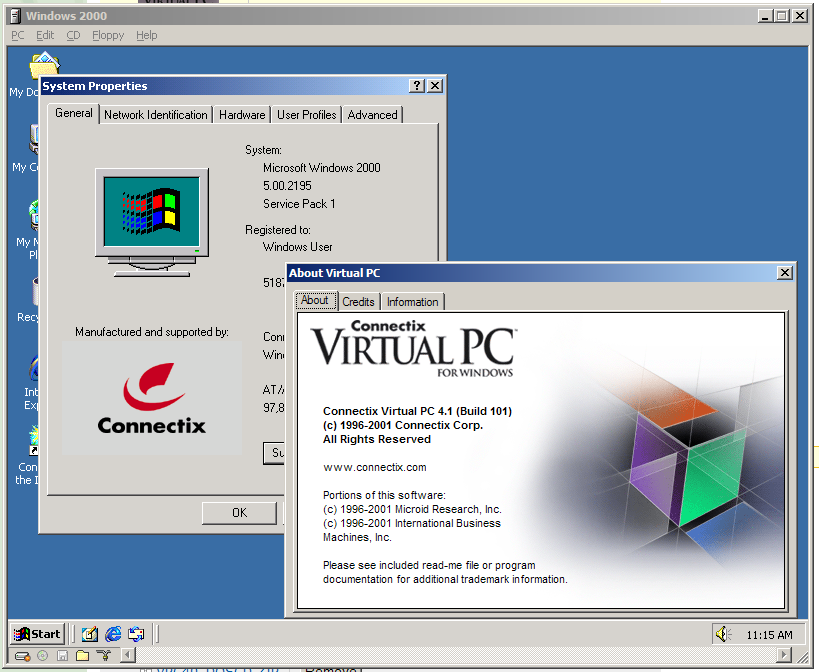 microsoft virtual pc for mac 7.0.1 system requirements